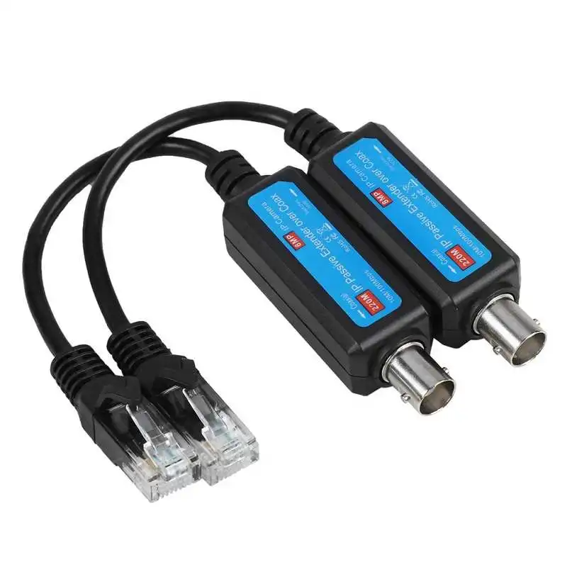 IP сети коаксиальный кабель hdmi передатчик и приемник Extender безопасный кабели для
