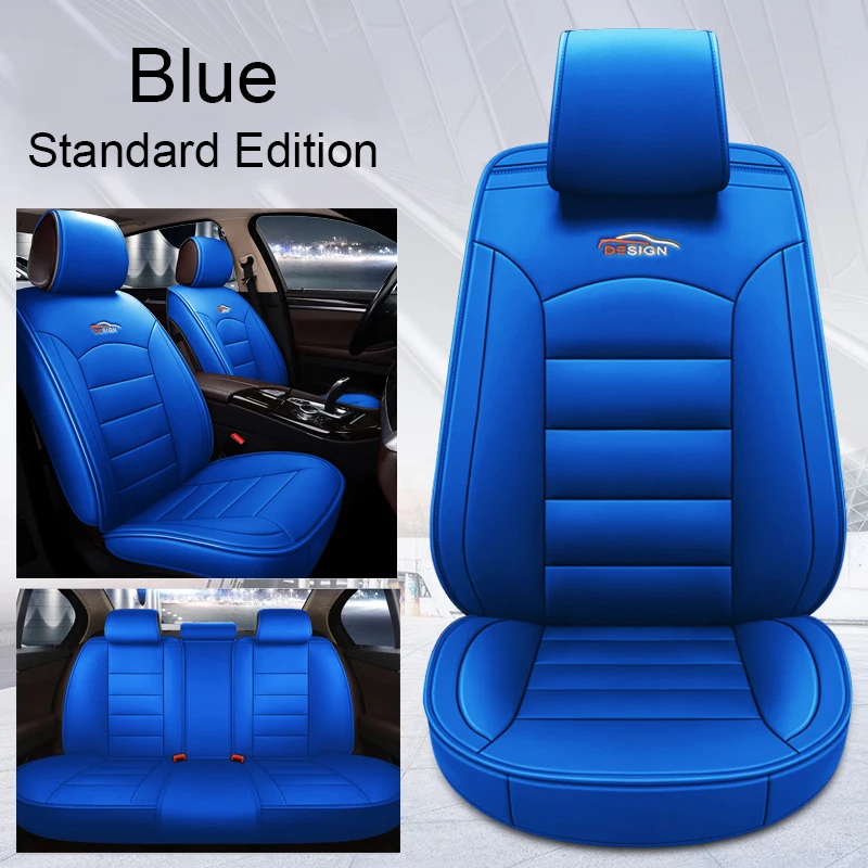 

Leather Car Seat Covers Full Set Protector Accessories for Subaru Legacy Outback Forester Impreza WRX STI XV Crosstrek 2020