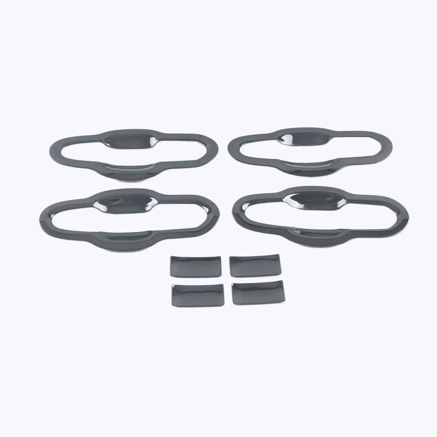

For Toyota Highlander 2021 2022 Stainless Steel Car External Outer Door Handle Bowl Catch Cover Protection Trim Sticke Styling