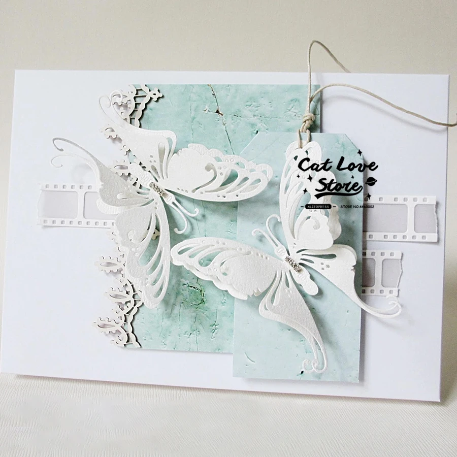 나비 동물 금속 절단 다이 스텐실 DIY Scrapbooking 종이 카드 장식 공예 다이 엠보싱 다이 컷 새로운 2019