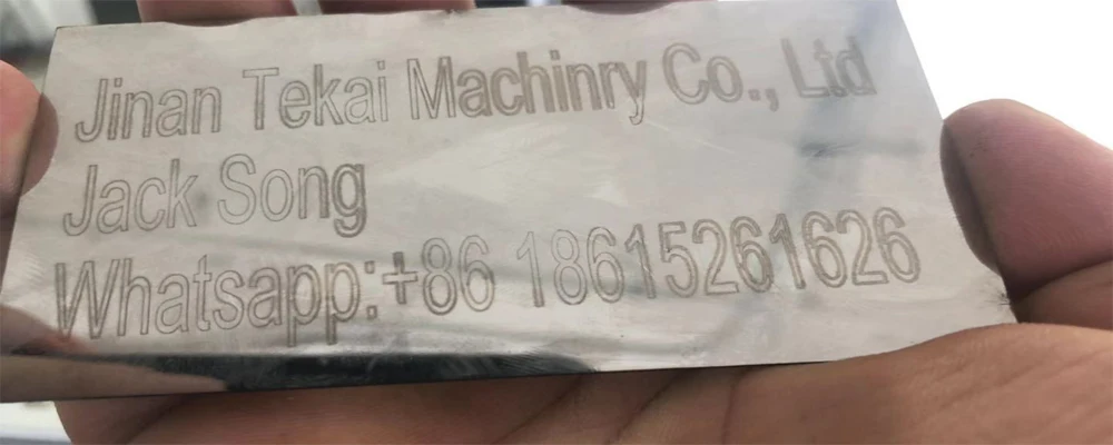 fiber laser marking machine samples 4