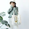 Retro Literary Canvas Bag Women's Shoulder Bag Fashion Cotton Letter Shopping Shopper Ladies Hand Bags Tote Bags for Women 2022 ► Photo 3/6