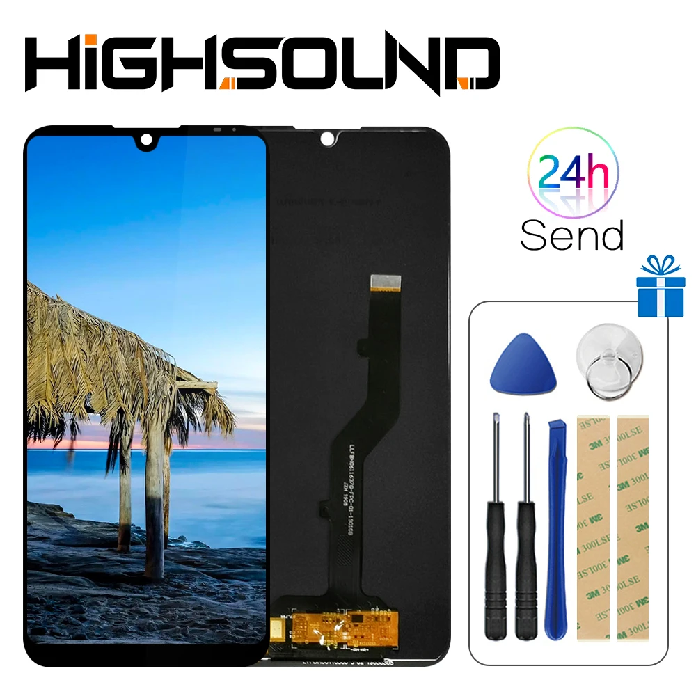 Для ZTE Blade A7 2019 P963F02 ЖК-дисплей + модуль дигитайзера сенсорного экрана в сборе для
