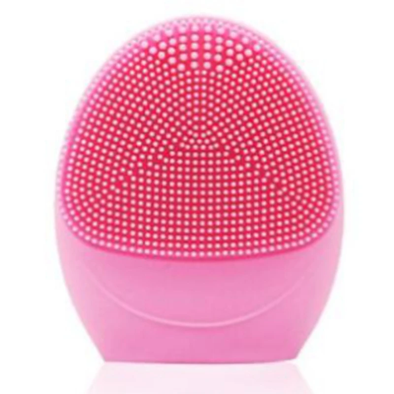 

Electric Battrey Facial Cleansing Brush Silicon Vibration Mini Cleaner Deep Pore Cleaning Skin Massage Face Brush