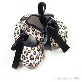 

nfant Cotton Bow Little Girls Princess Sequin Stars Toddler Leather Shoes 0-18Ms