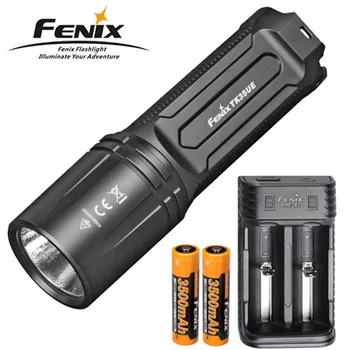 

New Fenix TK35 UE Ultimate Edition 2018 Cree XHP70 3200 Lumens LED Flashlight+ fenix 3500X2 battery + fenix X2 charger