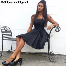 Mbcullyd сексуальное платье с открытой спиной для выпускного вечера для девочек Короткое Платье До Колена Для выпускного вечера платья размера плюс на заказ