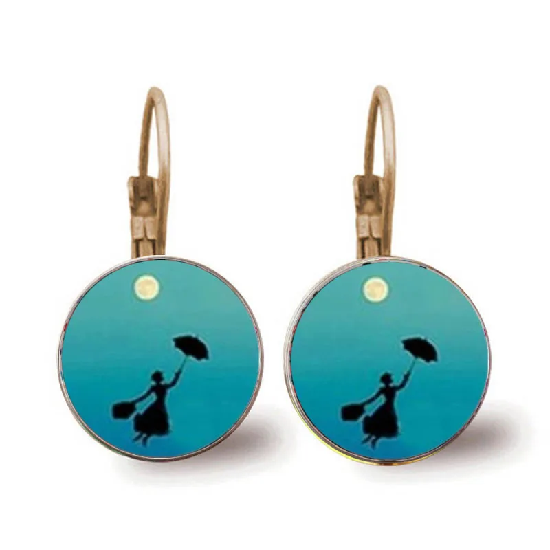 New Fashion Mary Poppins Orecchini Steampunk Mary Poppins Orecchini Regalo Femminile Matrimonio Sposa Gioielli Souvenir Madre