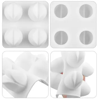 

8 Cavity Tulip Silicone Mold Fondant Mousse Cake Chocolate Decorating Sugarcraft Paste Mould Baking Tool