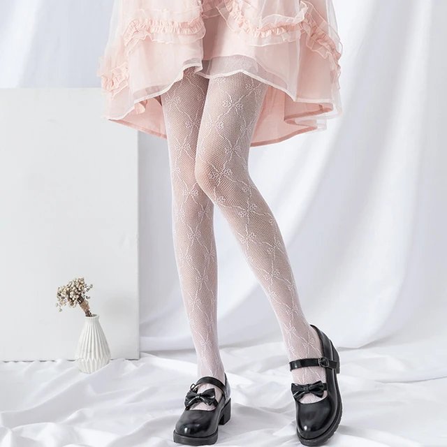 Snake Tights Women Black Anime Pantyhose KT Cat Pattern Fishnet Stockings Sexy Harajuku Hosiery Nylon Women's Lolita G Tights HUDEIWANG-W