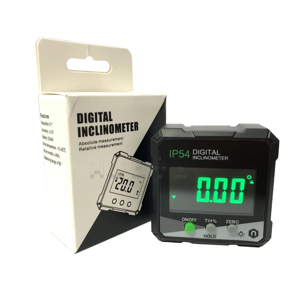 Digital Electronic Level Digital Angle Fnder 4*90 &deg; Magnetic Inclinometer Protractor Precision Level Box for Woodworking digital angle protractor,level gauge,angle measuring tool,angle protractor,digital angle meter,woodworking measuring tool,digital inclinometer,digital level