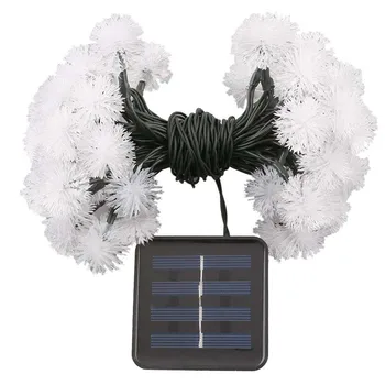 

50 LED String Lights Waterproof Solar Lamp 7m Chain Garland Light for Home Decoration Garden Party, Wedding, Wedding Party Multi