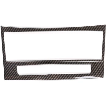 

Carbon Fiber Style ABS Inner Center Console CD Button Frame Trim Sticker for Mercedes Benz E Class W212 2012-2015