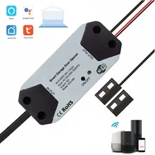 

WiFi Switch Smart Garage Door Opener Controller Work With Alexa Echo Google Home SmartLife/Tuya APP Control No Hub Require