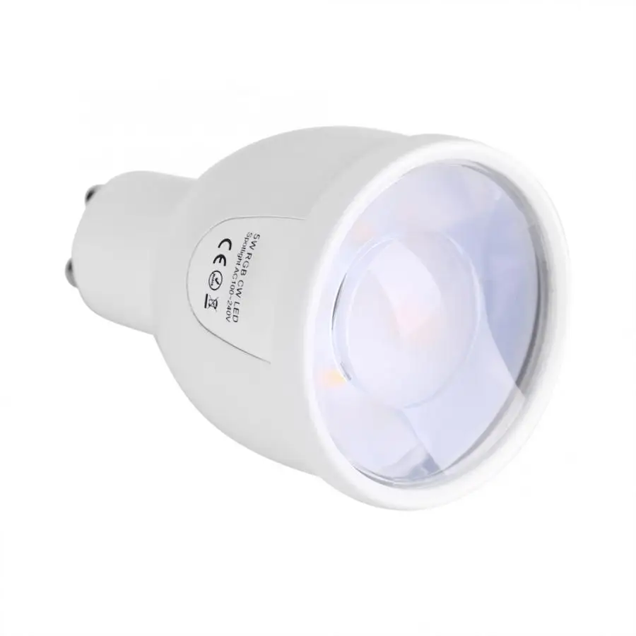 Aquatic Decor Milight GU10 5W RGB WW LED Spotlight Wifi Smartphone APP Control Light Bulb Submersible Underwater Clip Lamp