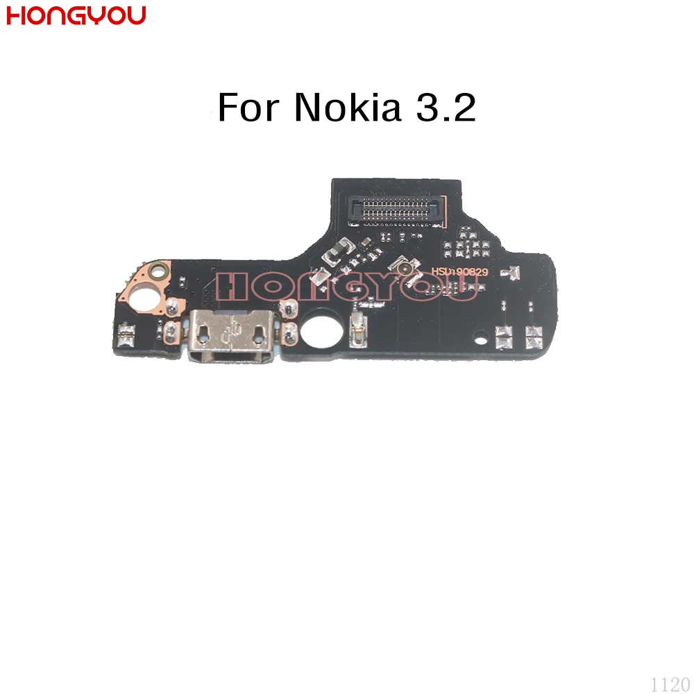 10 шт./лот, для Nokia 3,2 TA-1156 TA-1159 TA-1164, usb зарядная док-станция, зарядная розетка, разъем для разъема, гибкий кабель
