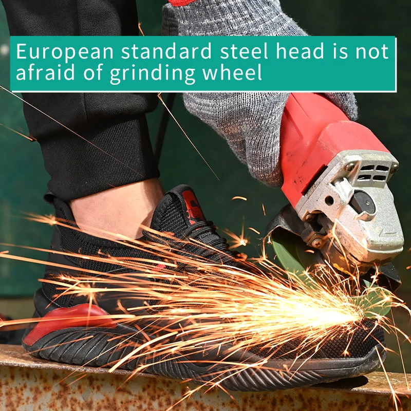 Stivali Da Lavoro Con Punta D'Acciaio - Impermeabili E Antiscivolo Per Uomo - Foto 4