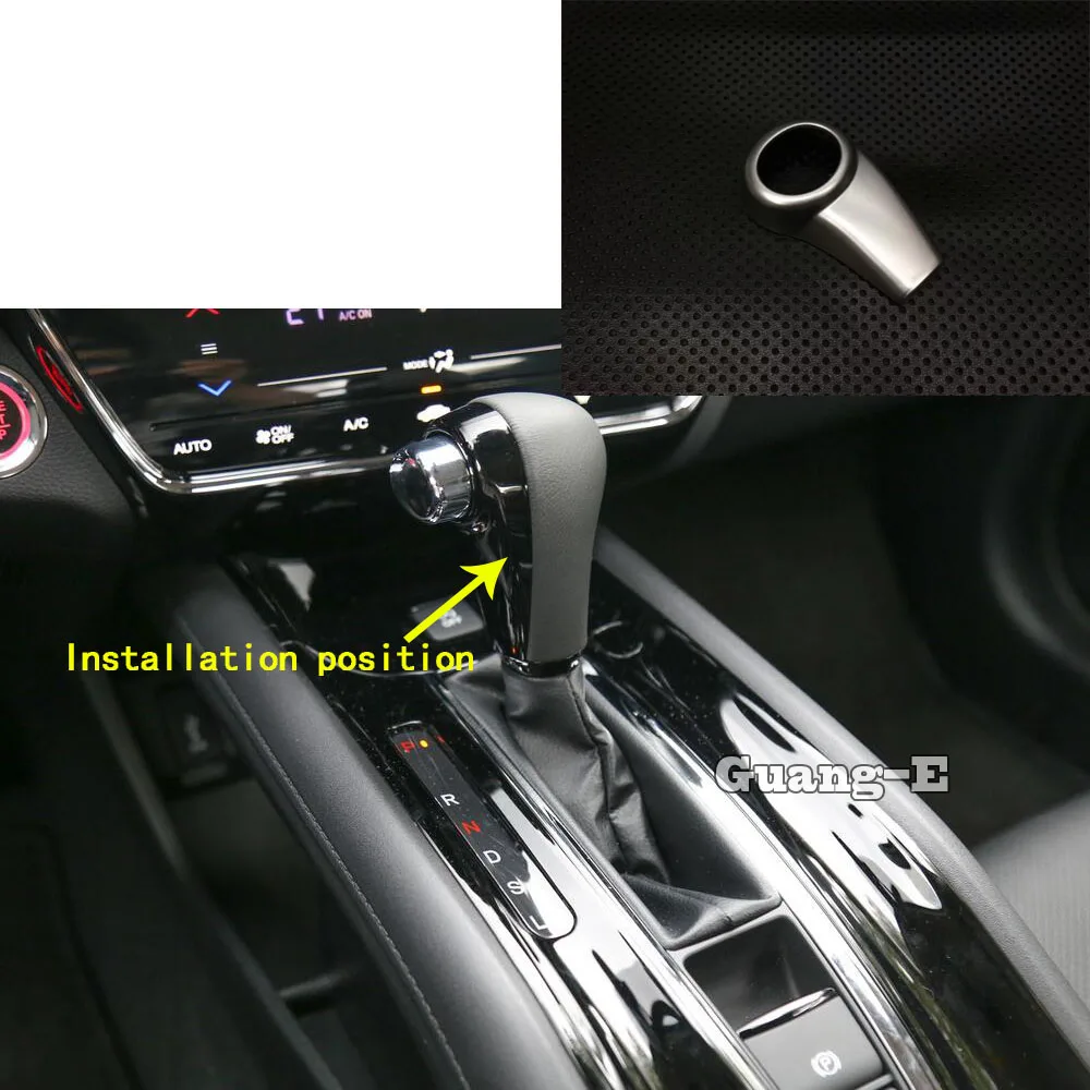 

For Honda HRV HR-V Vezel 2019 2020 Car styling cover stick shift knob armrest control top lamp frame trim hoods moulding 1pcs