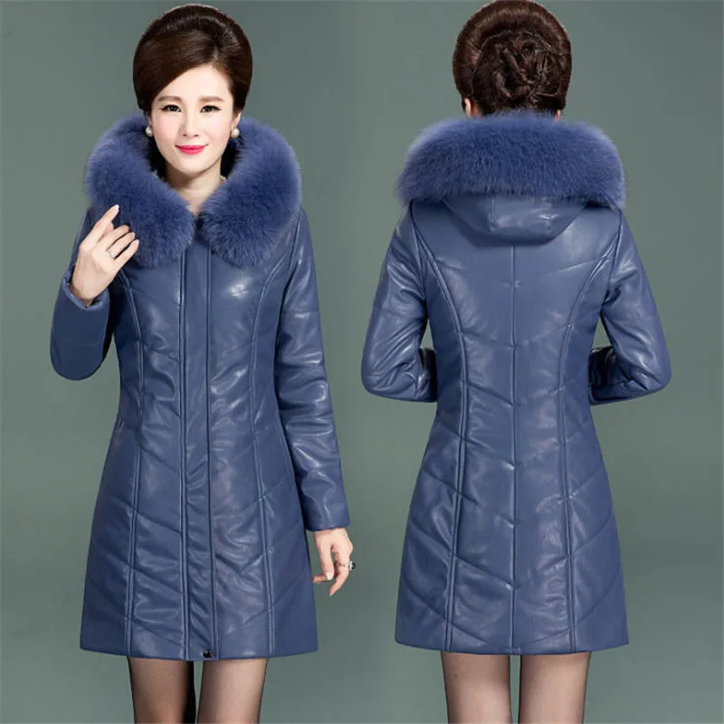 manteau fourrure synthétique mango