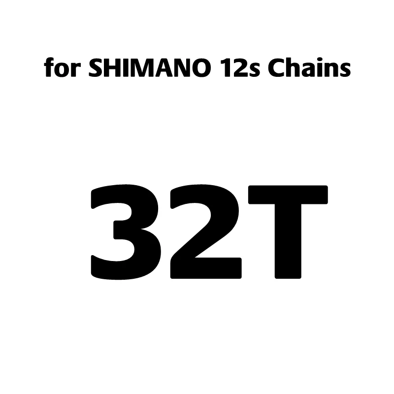 32T for shimano ZRACE 12s звезду 32 т/34 T/36 T/38 T 7075AL, для SHIMANO прямое Крепление рукоятки, FC-M9100 FC-M8100 FC-M7100, SM-CRM95 SM-CRM85 SM-CRM75 - Цвет: 32T for shimano