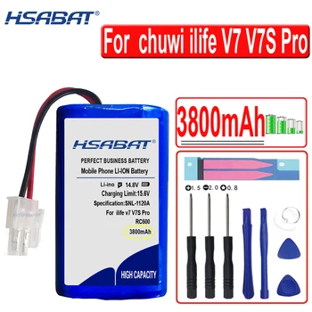 

HSABAT 3800mAh Battery robot Vacuum Cleaner Battery Pack replacement for chuwi ilife v7 V7S Pro Robotic Sweeper