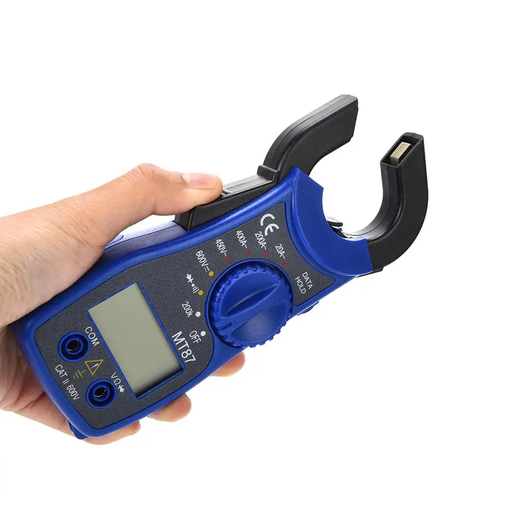 

MT87 Digital Clamp Meter Multimeter With Measurement AC/DC Voltage Tester Current Resistance Multi Test Tester Current