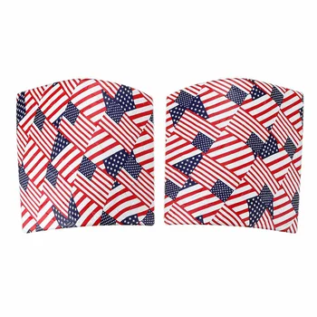 

Hot Car Sticker USA Flag Auto Hoods Angle Wrap Cover Hood Corner Guard For Jeep for Wrangler JK 2007-2017