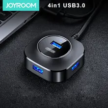 Joyroom Usb концентратор 3,0 4в1 Usb 3,0 мульти концентратор сплиттер порт для macbook pro USB3.0* 4 деконцентратор конвертер