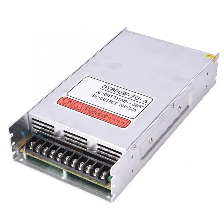Переключатель питания GY800W-70-A гравировальный станок импульсный источник питания 800 Вт-70 В 12А
