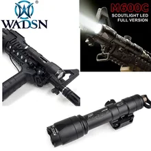 WADSN Surefir M600 Тактический Скаут светильник светодиодный 340 люмен дистанционный переключатель давления M600C винтовка страйкбол вспышка светильник EX072 оружейный светильник s