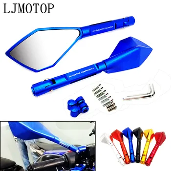 

CNC Aluminum Universal Motorcycle Rearview Mirror Moto side Mirrors For Ducati 696 MONSTER 796 MONSTER HYPERMOTARD 796