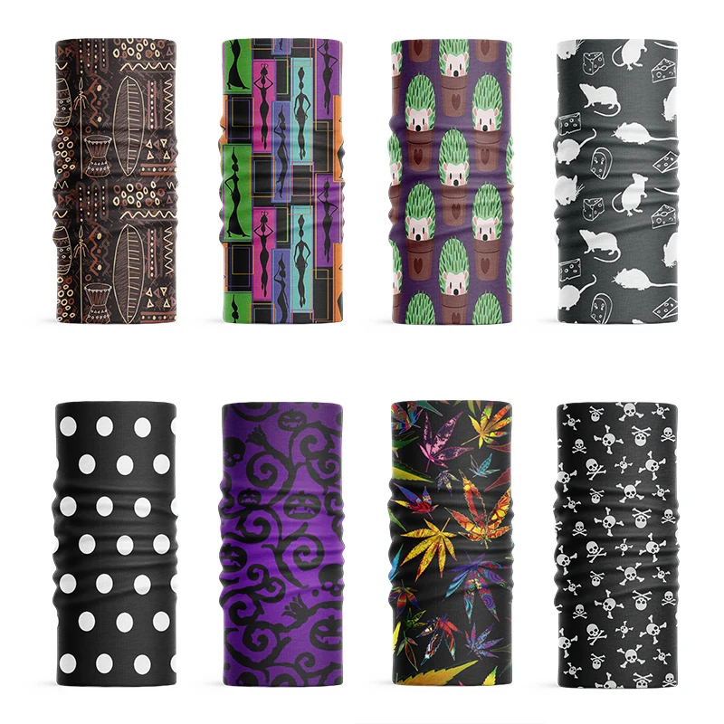 Женский многофункциональный шарф с 3D принтом