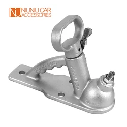 Connecteur de coupleur de remorque de Style AU pour boule d'attelage de 50mm, pièces d'accessoires de caravane de camping car, 3 trous, 2000kg 