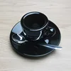 Nuova Point Professional Competition Level Esp Espresso SHOT Glass 9mm Thick Cafe Caffe Espresso Solo Mug Coffee Cup Saucer Sets ► Photo 2/6