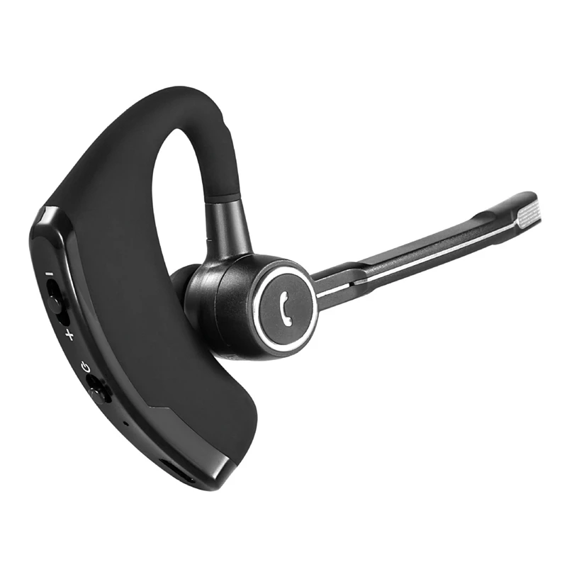 Wireless Bluetooth Headset Hanging Ear Business Headset Voice Control Voice Report Wireless 4 1 Bluetooth Headset
