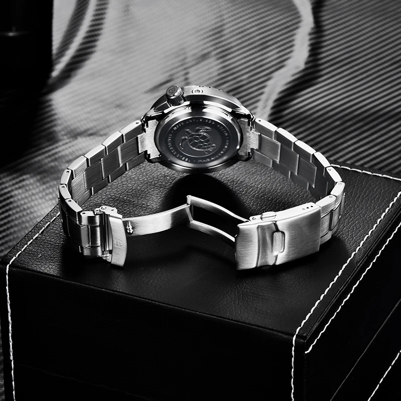 PAGANI DESIGN New 300M Diver Men Mechanical Watch NH35 Ceramic Bezel Sapphire Glass Automatic Watches Top Brand Waterproof Clock 6