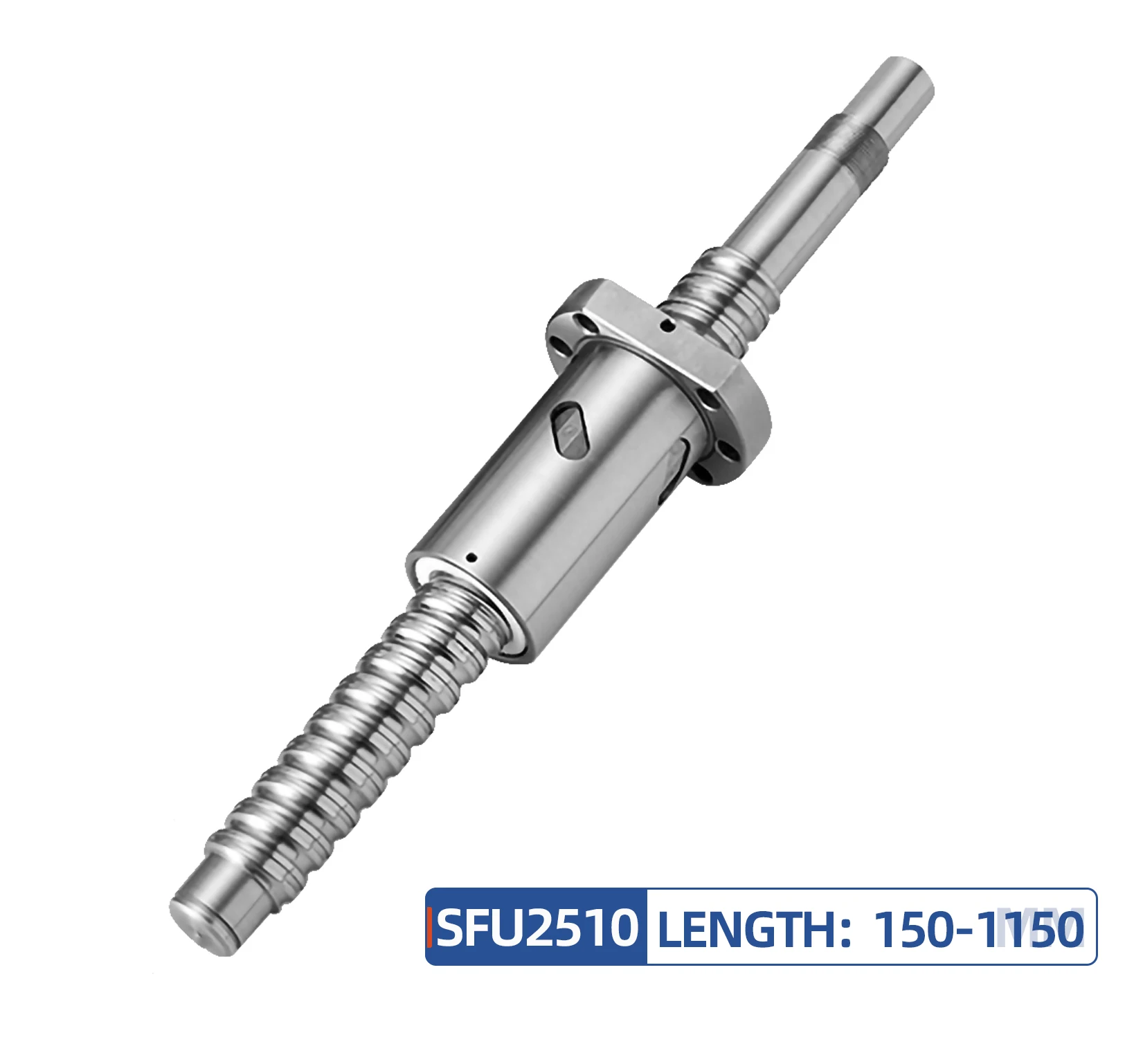 25 мм 2510 шариковый винт свернутый C7 SFU2510 с BK20 BF20 Концевая обработка one фланец