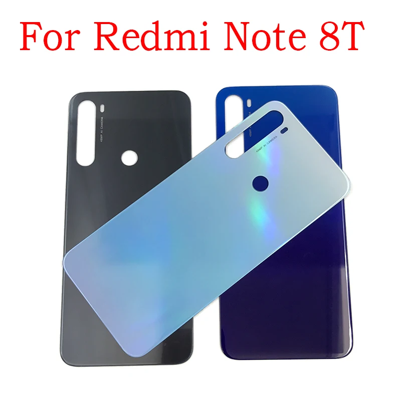 Задняя крышка батарейного отсека для Xiaomi Redmi Note 8T с клеем|Корпусы и рамки