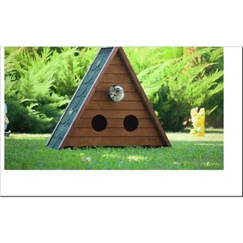 

MANDU Wood Triangle Cat House