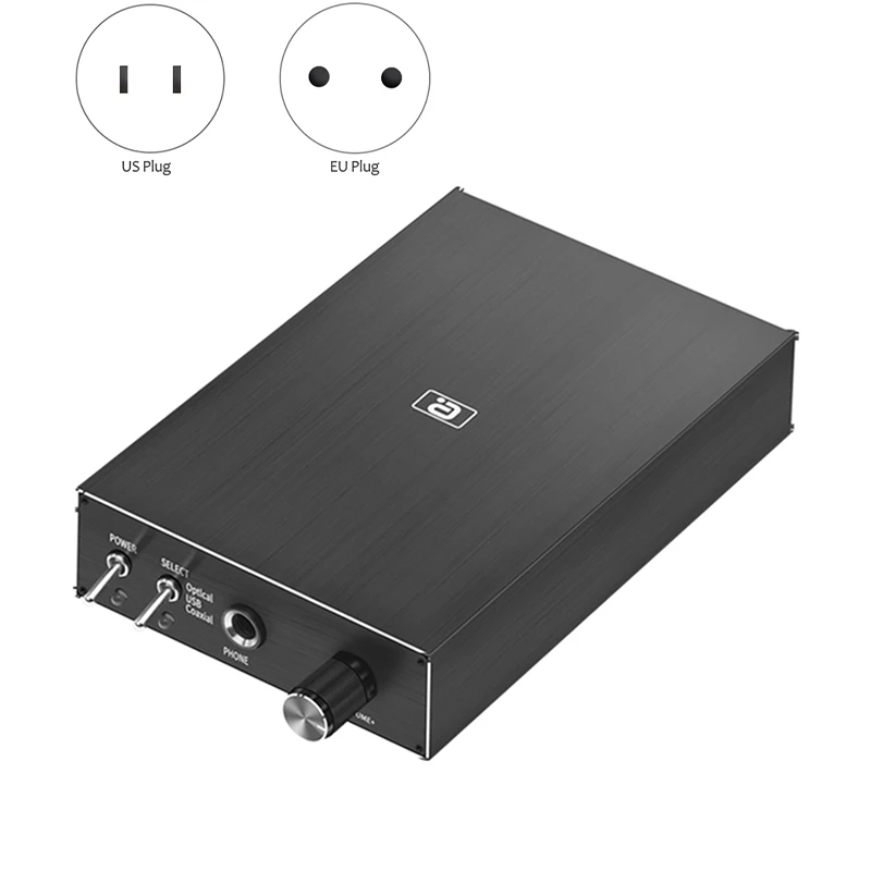 DA580 HiFi Цифровой аудиодекодер ЦАП усилитель для наушников 24 бит 96 - Цена: 