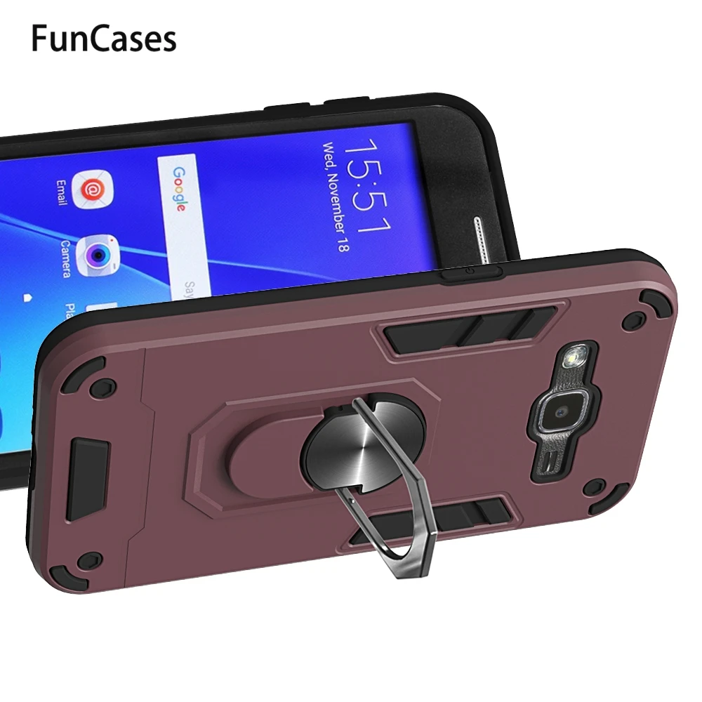 Чехлы для etui Samsung J2 Магнитный Роскошный ПК + ТПУ протектор телефона Galaxy Pro 2018 Core Grand