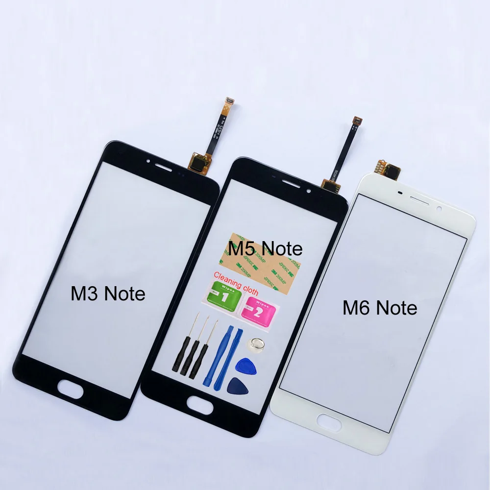 Сенсорный экран 5 дюйма для Meizu M5 Note M3 M6 сенсорный с дигитайзером сенсор сменная