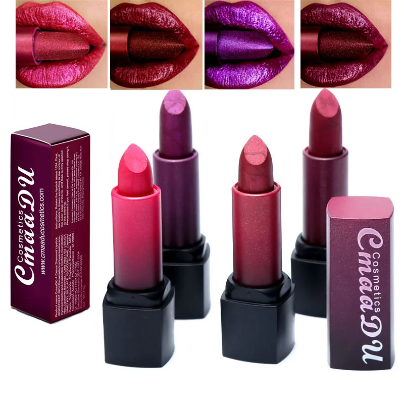 

Makeup Matte Lipstick Long Lsting Easy Wear Lip Stick Diamond Waterproof Lipstickes Lips Make up Comestic Beauty