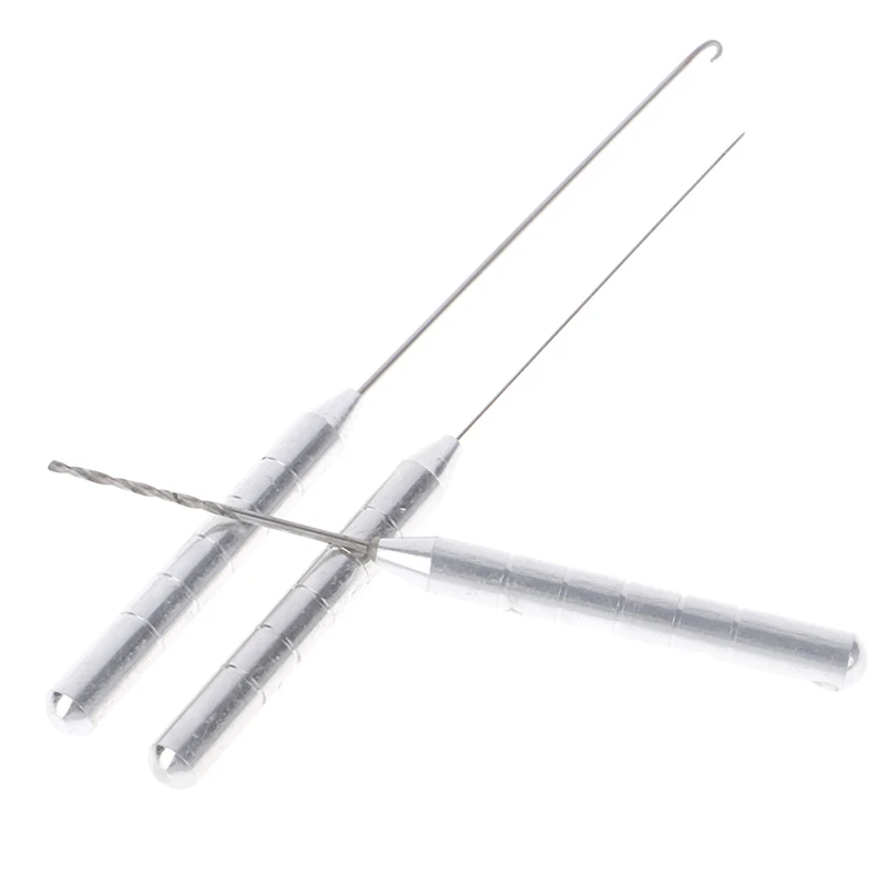 Fishing Tools Stainless Steel 3 in 1 Combo Set Carp Fishing Rigging Bait Needle Fish Drill Tackle Tool
