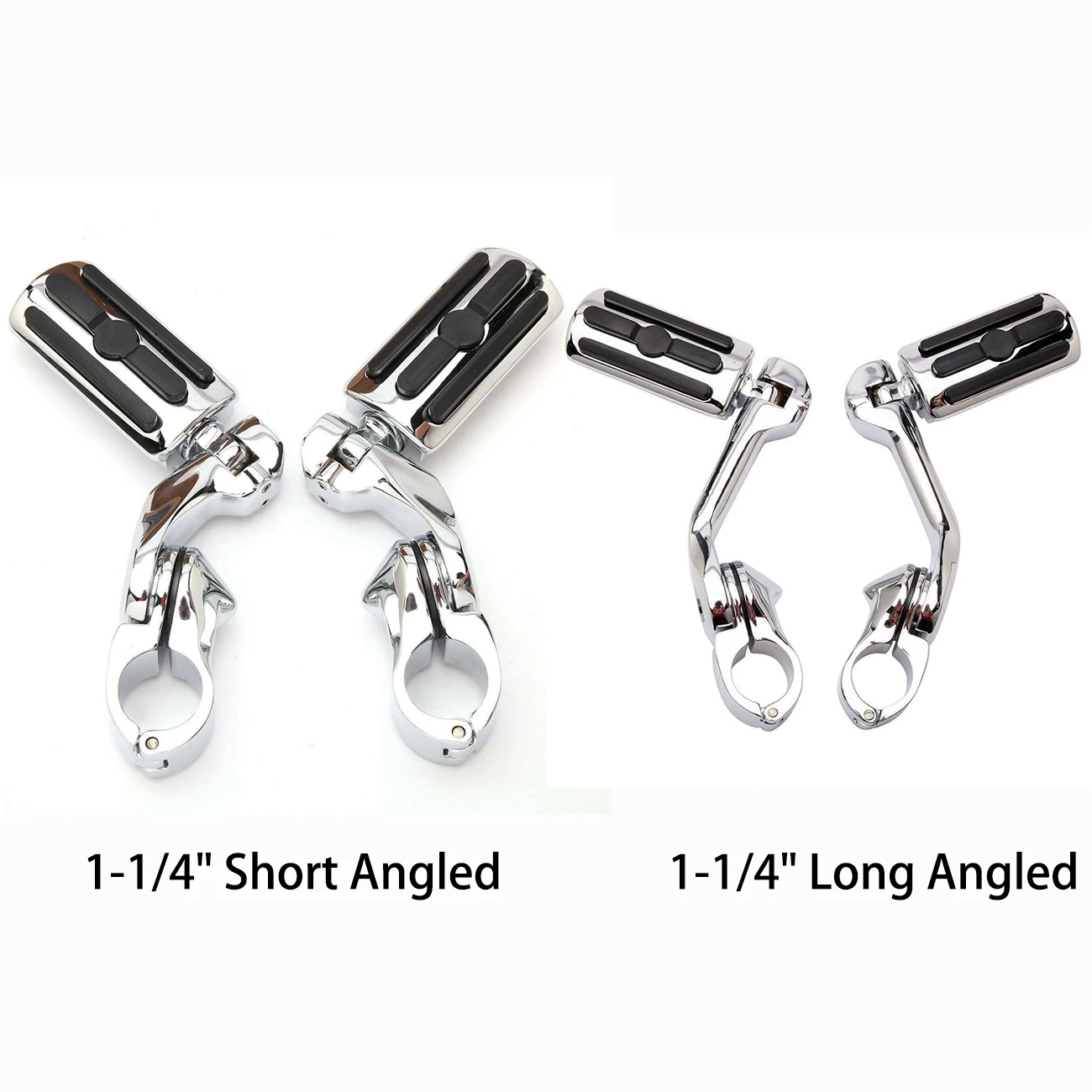 

Samger Motorcycle Foot Pegs Footpeg Mount Adjustable Highway Engine Guard Rest Footpegs For Honda Harley Suzuki 1-1/4" 32mm