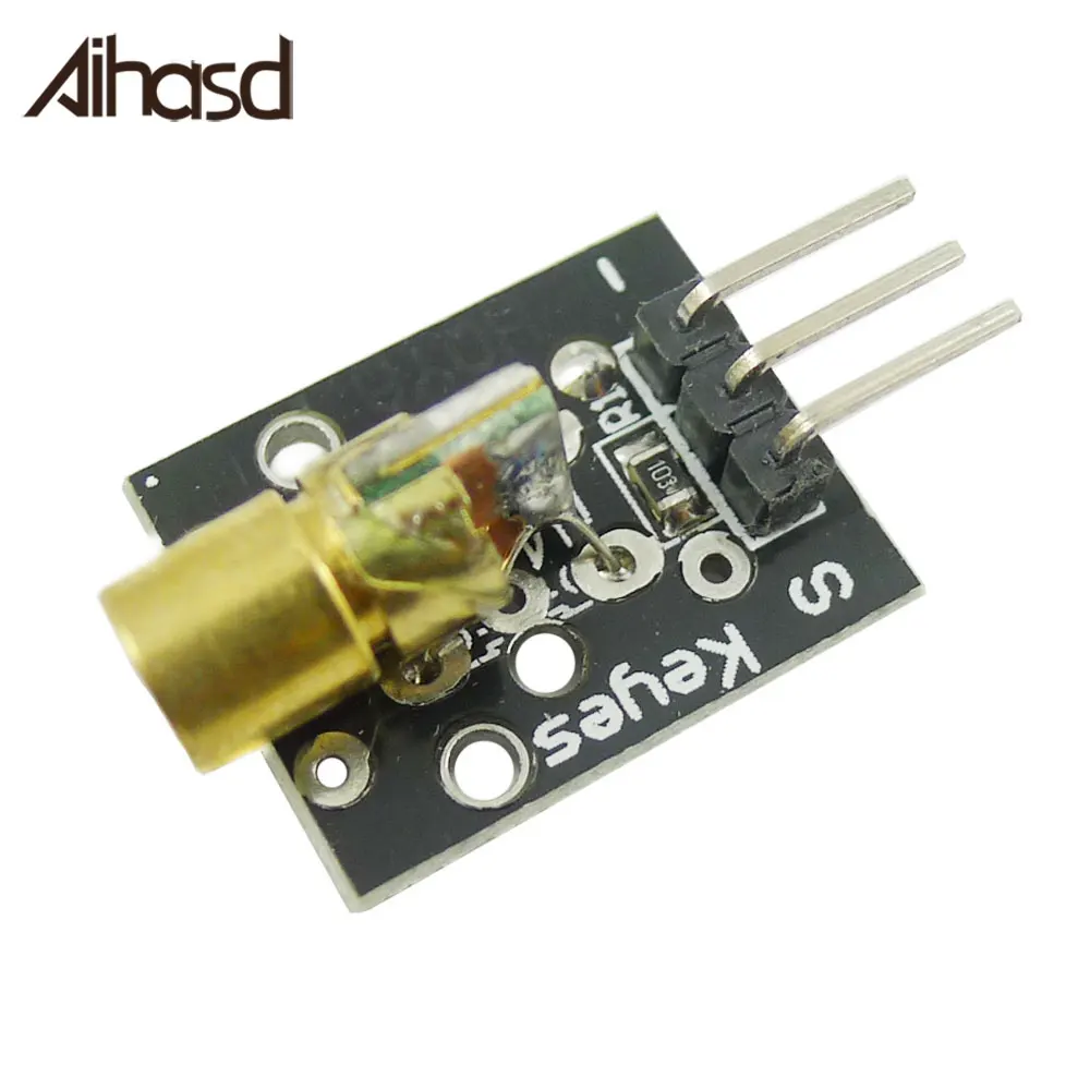 Фонарь 650 нм 5 В модуль лазерного датчика для Arduino с демо кодом|module 5v|module for arduinomodule