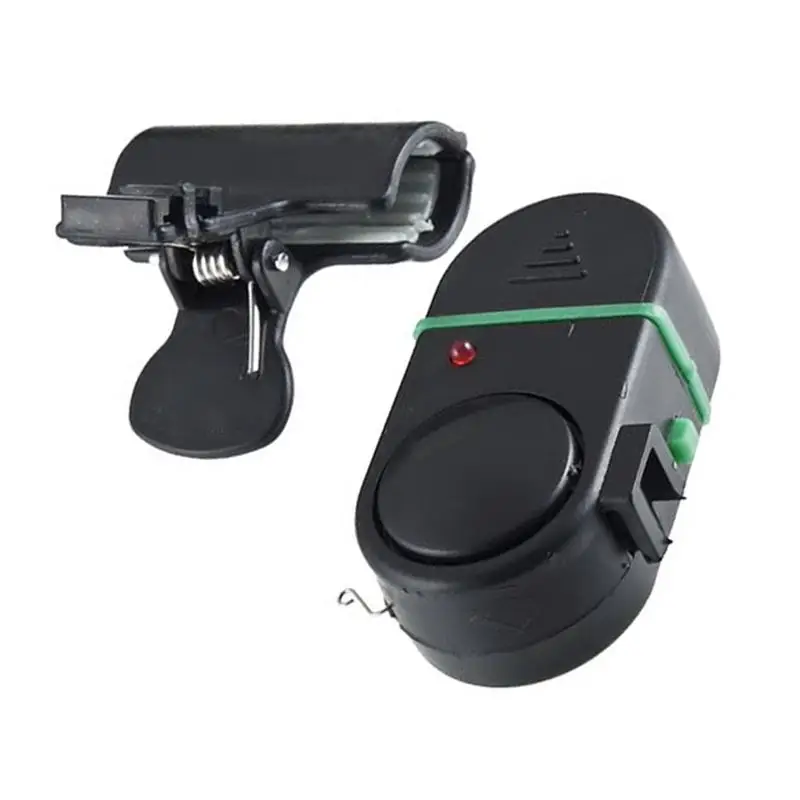 Fishing Alarm Adjustable Tone Volume Sensitivity Waterproof Rod Electronic Sound Light Bell Portable Jan7 | Спорт и развлечения