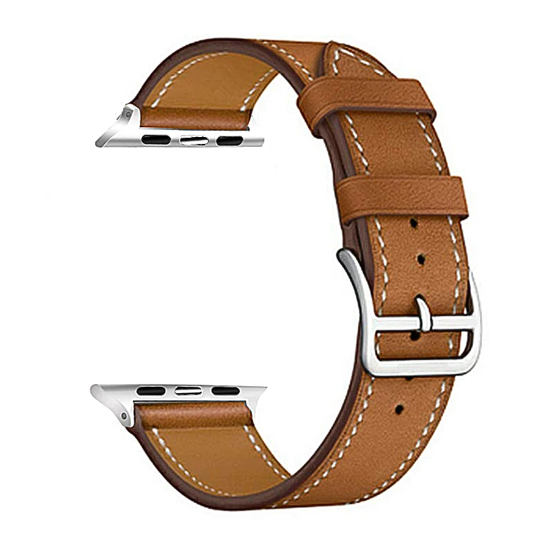 Eastar высокого качества кожаная Петля для Apple Watch серии группа 3/2/1 Спортивный Браслет 42 мм 38 мм ремешок для iwatch 4 группа 40 мм 44 мм