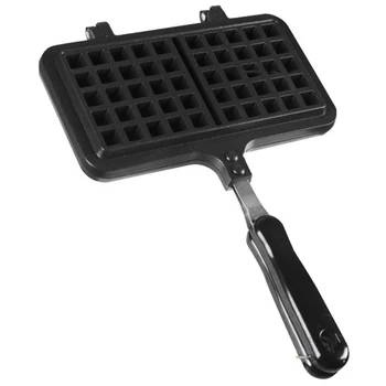 

Dual Head Household Kitchen Gas Non-Stick Waffle Maker Pan Mould Mold Press Plate Baking Tool