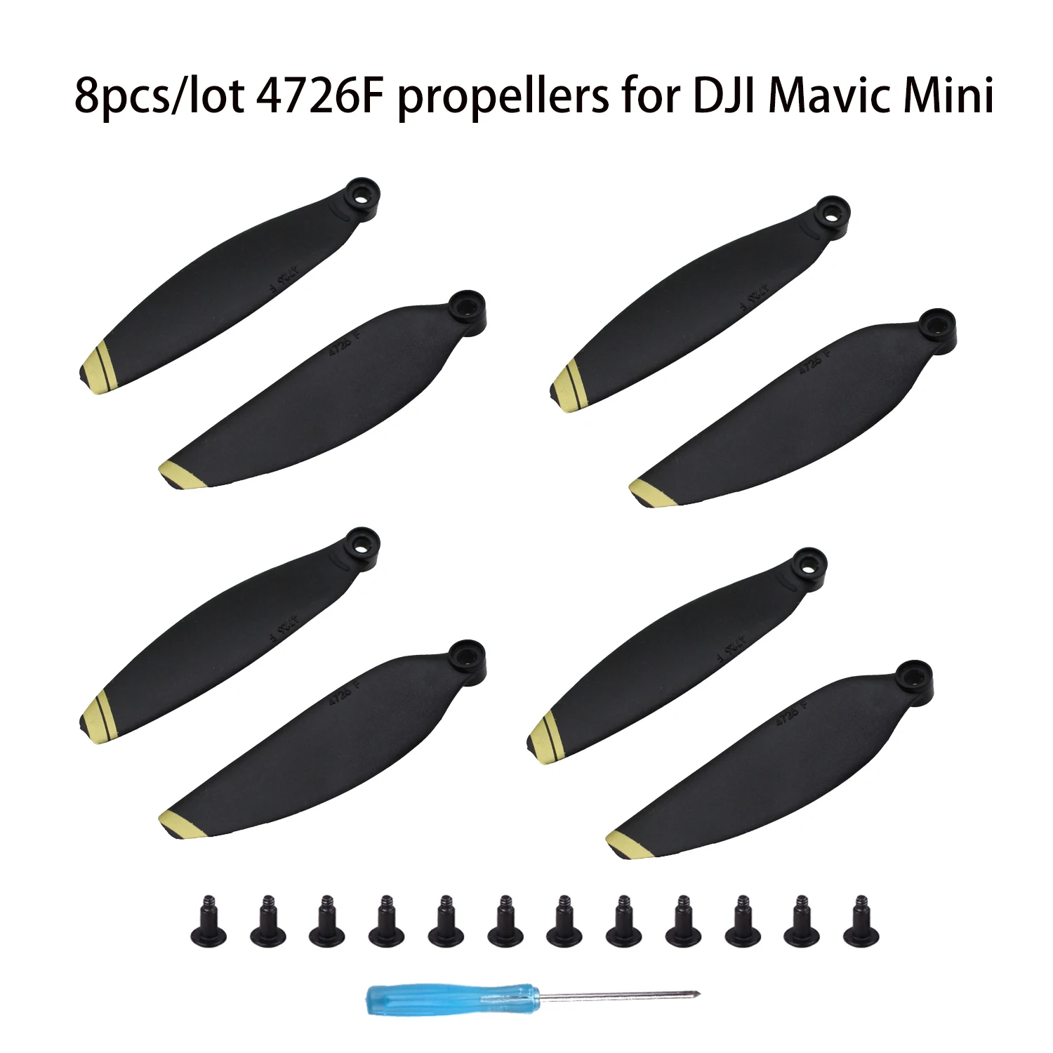 8 шт./лот 4726 CW CCW пропеллеры лезвия для DJI Mavic Mini 4726F пропеллер набор малошумный DJI Mavic мини Дрон мини аксессуары